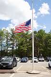 6: American Flag - Half Mast